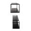Georgeanne 2 Piece Metal Floating Shelf