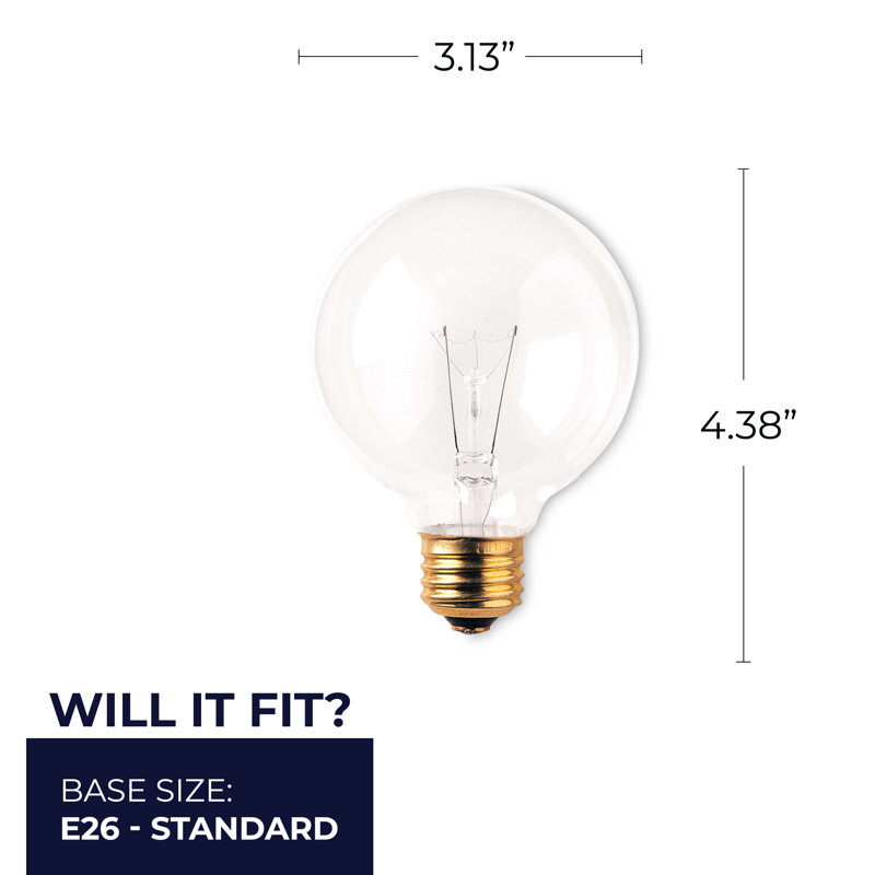 E26 ampoule à incandescence à incandescence gradable, 300, 40W