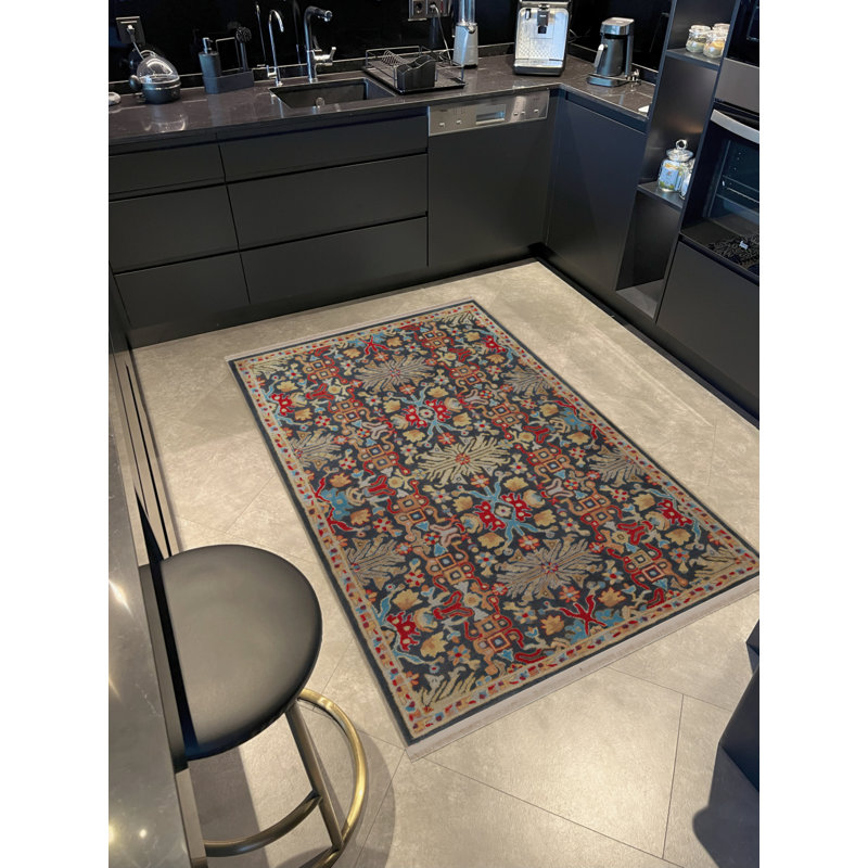 Tapis rectangulaire Rectangle, Rectangle 4 pi x 6 pi 7 po
