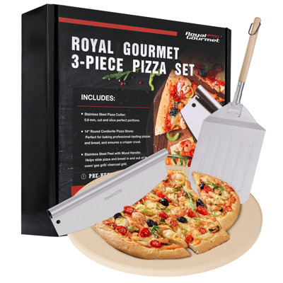Royal Gourmet 3 Piece Pizza Kit