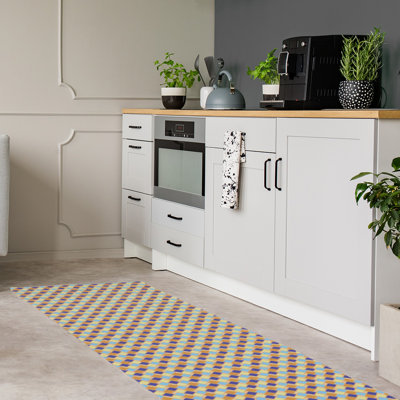 Chenille Geometric Indoor Rug