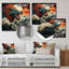 Dragon japonais sur la vague au large de Kanagawa I - art mural en métal Dragons-286028758