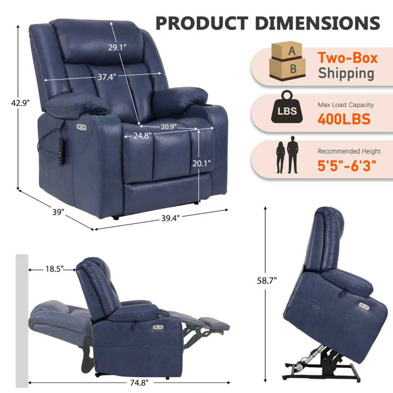 Fauteuil inclinable EONIX, Marine