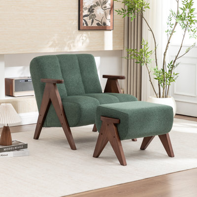 Fauteuil avec repose-pieds Chenice