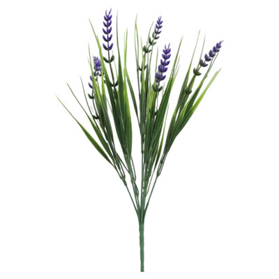 Artificial Lavandin Stems Faux Lavandin Bouquet For Home Decor Wedding Centerpiece Table Vase Arrangement