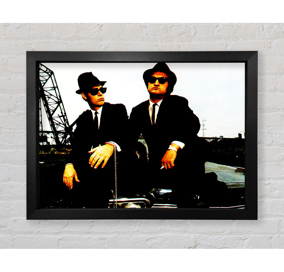 The Blues Brothers Jake und Elwood - Einzelne Bilderrahmen Kunstdrucke