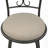 Kenzliee Swivel Upholstered Adjustable Height Counter Stool with Metal Frame-964347217-963756218