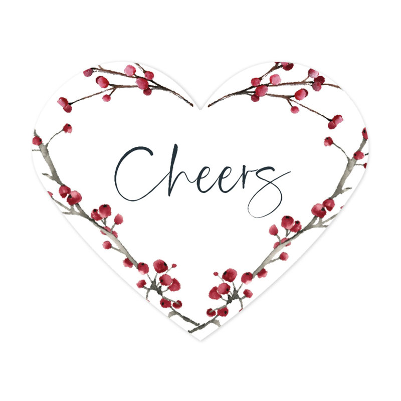 Autocollant «Cheers Heart»