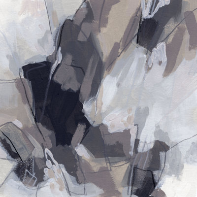 «Neutral Burst I» par June Erica Vess - peinture sur toile tendue