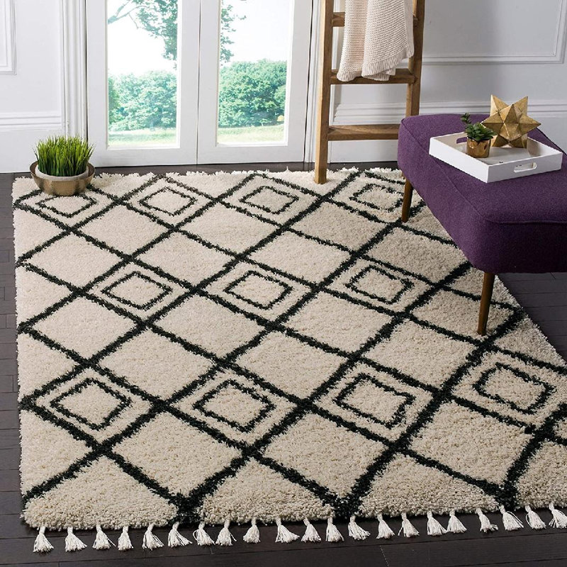 Imraan Performance Geometric Rug, Rectangle 8' x 10'