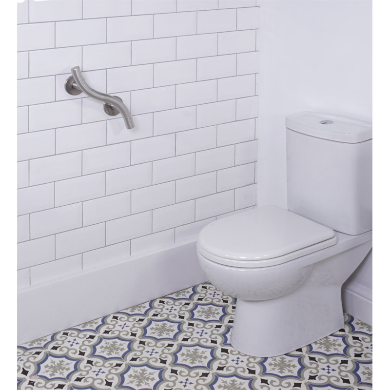 Defreese Grab Bar, 35cm W, Brushed Finish