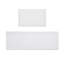 Tapis de bain en coton 3000 g / m², blanc, 24 x 72 po, réversible, doux et moelleux, lavable à la machine à 100%, facile à nettoyer, tapis antidérapant recommandé-131221371