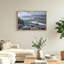 Ensemble de 1 tableau sur toile représentant un paysage désertique-129061309-129061311
