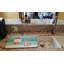 Tapis de séchage labrador Snowman Christmas-38439407