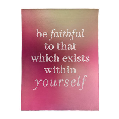 Quotes Chenille Indoor Rug