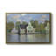 Maisons sur la rivière Zaan à Zaandam, 1871 - Claude Monet, toile tendue avec châssis-132874158-132874167