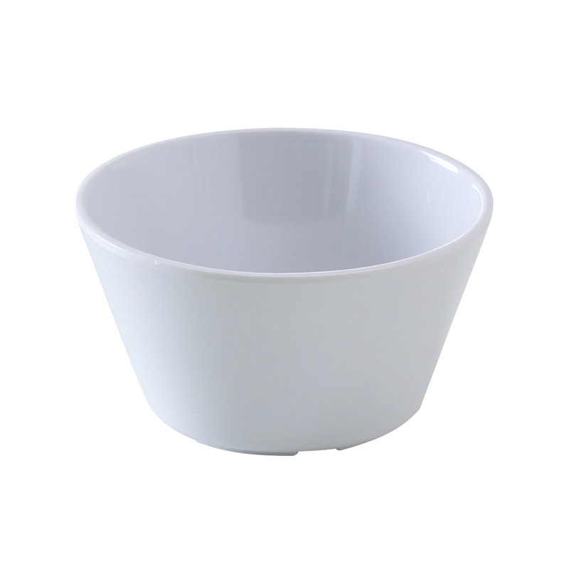 8 oz. Nessico Bol à céréales en mélamine, Blanc