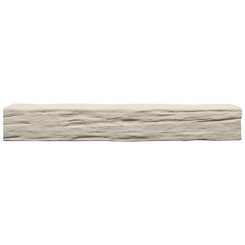 Castra High-density Polyurethane Mantel, Unfinished, 4" H x 4" D x 48" W