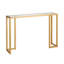 Oscar Glass Top Console Table-1406551593