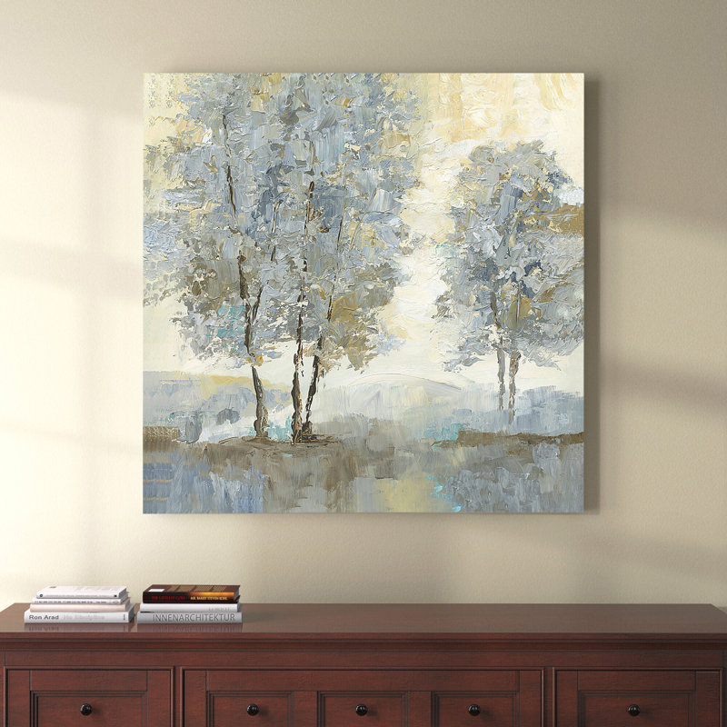 " Soft Sentinel II ", Wrapped Canvas, 24" H x 24" W, No Frame