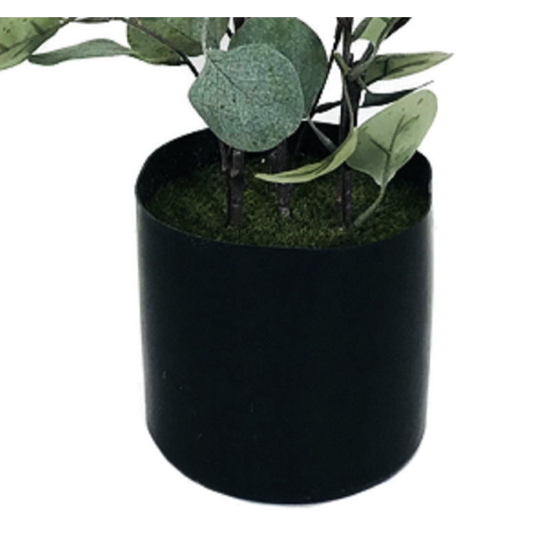 Arbre à feuillage artificiel en pot, H 30 po x l 13 po x P 13 po