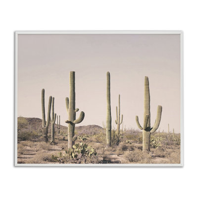Blush Cactus Field Giclee Art by Sisi and Seb