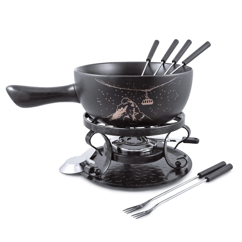 Swissmar Gruyère 9 Piece Cheese Fondue Set