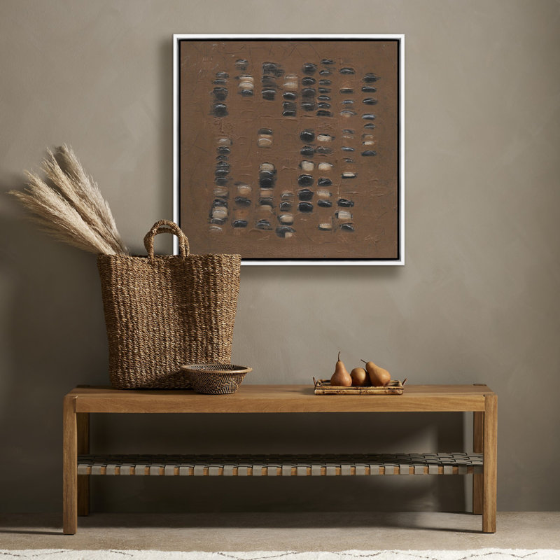 Adobe Print by Jamie Beckwith, 48" H x 48" W, Rustic Walnut Framed