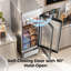 Coolake Upright Freezer in Stainless Steel