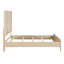Mobilier de chambre à coucher contemporain à panneau en bois 1pc