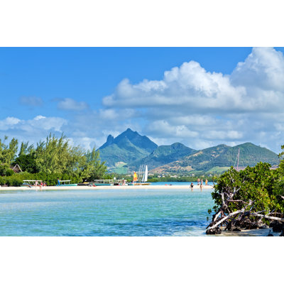 Ile Aux Cerfs - Wrapped Canvas Print