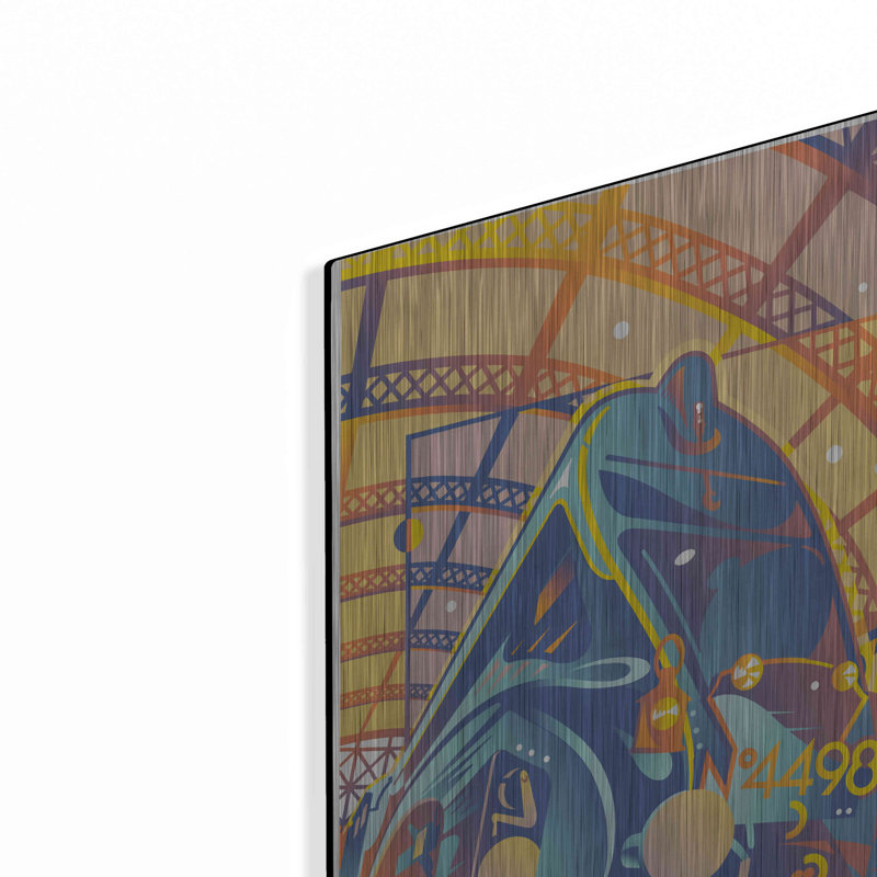 «Train In Station» par David Chestnutt, H 24 po x l 16 po