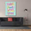 Toile épique Graffiti «Make Things You Love» par Club Daydream, 40 po x 54 po-117539970