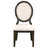 Reuter 5-Piece Round Wood Dining Room Table Set Dark Cocoa