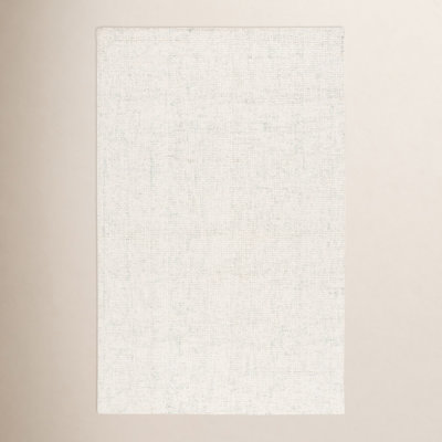 Donica Light Sage Ivory Hand-Tufted Wool Rug