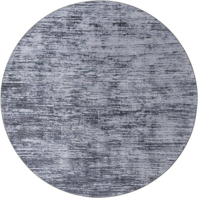 Ikhasa Chenille Indoor Rug, Round 7'10"
