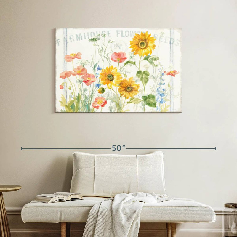 Harnek Floursack Florals I, H 26 po x l 39 po