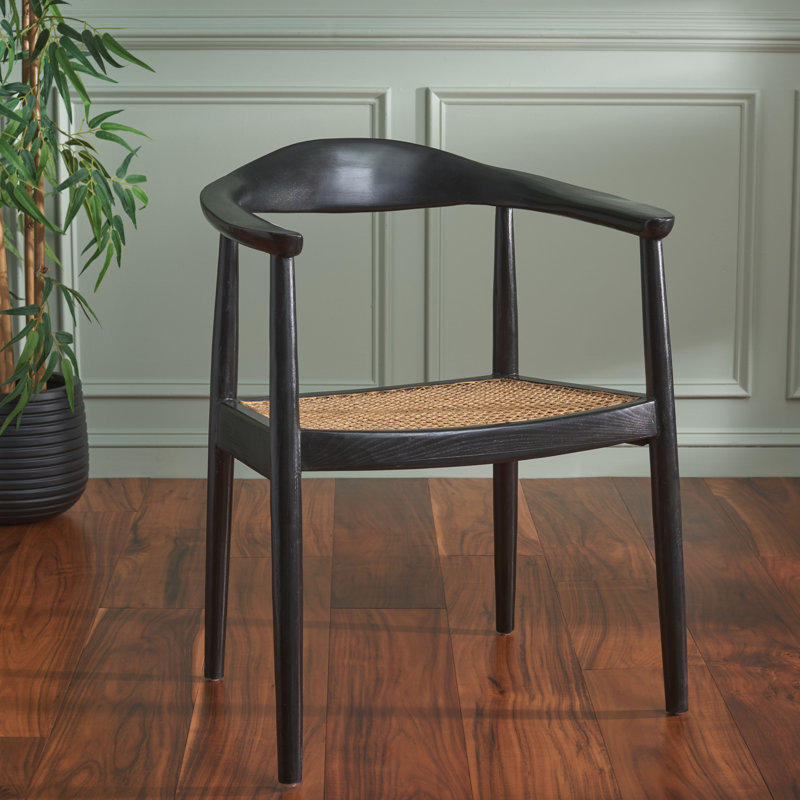 Fauteuil d'appoint Savina, Noir, noir, noir, noir