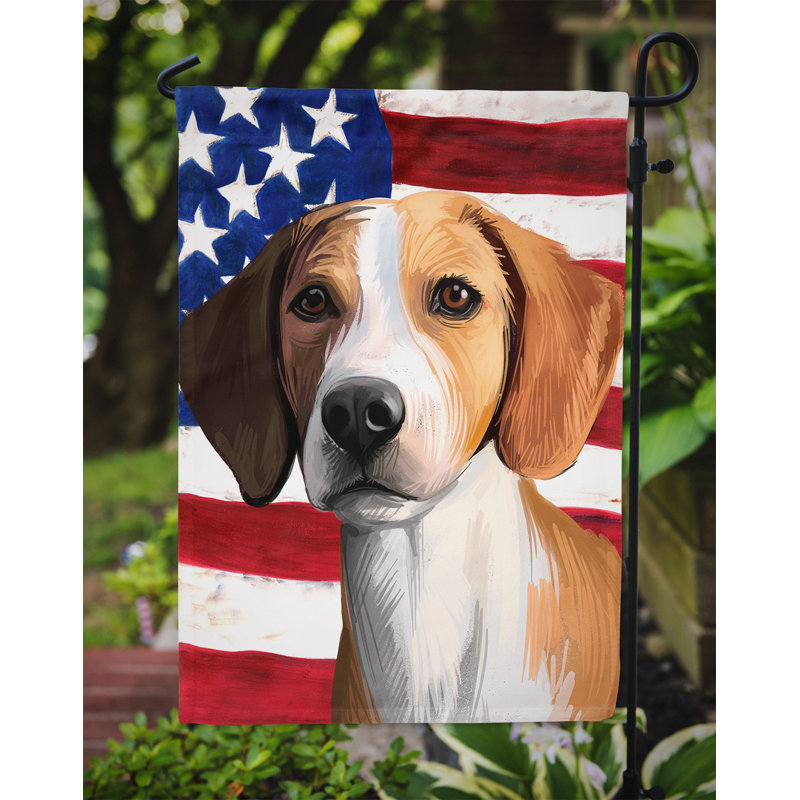 Polyester à 2 côtés 15 x 11 po drapeau de jardin, Hygenhund