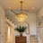 Crystal Chandeliers For Dining Room Lights Fixtures,12 Lights Modern Chandeliers For Bedroom, 3-Tier Round Crystal Lighting Fixtures For Living Room Entryway, Bulbs Not Included-1970307431