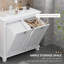 Armoire de salle de bain inclinable HOMcom