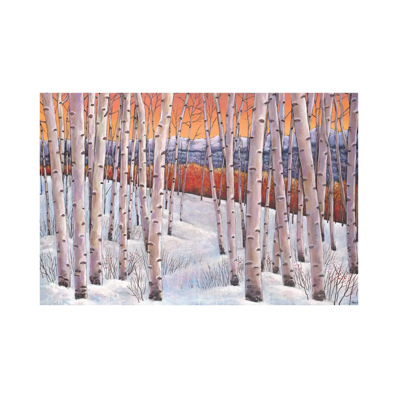 Winters Dream by Johnathan Harris - Painting on Canvas, Wrapped Canvas, 101.6 cm H x 66.04 cm W x 1.91 cm D