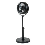 Industrial Retro Standing Floor Fan Adjustable Height 3 Speeds Setting