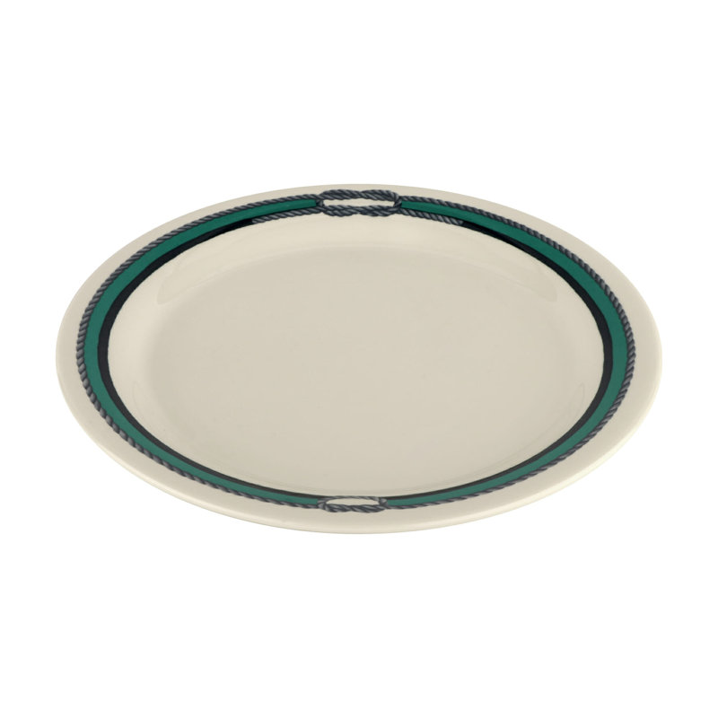 Assiette à salade en mélamine résistante aux chocs GET BF-090-PF, 9 po, Freeport (ensemble de 12)