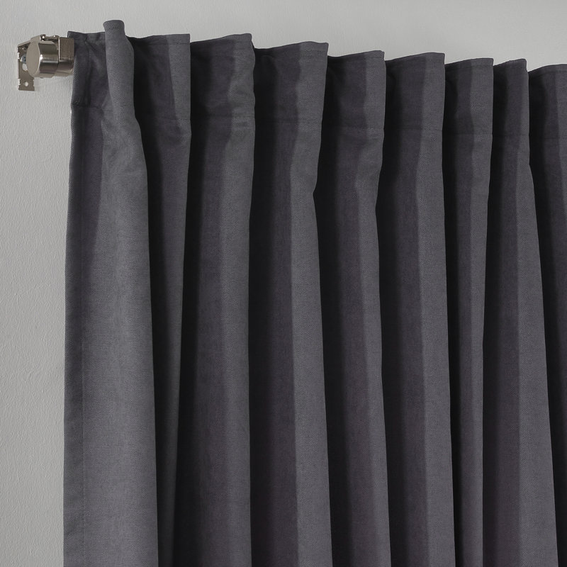 Très grand panneau décoratif simple sur mesure extra large x très long, Gris, L 52 po x L 300 po