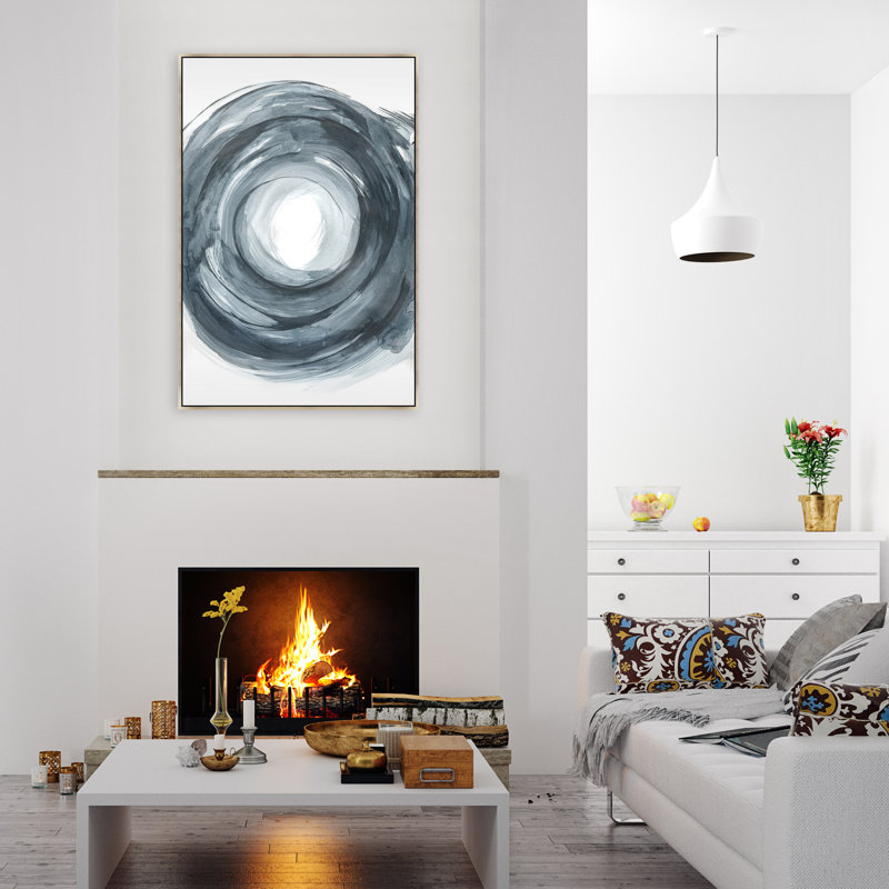 Esoteric I Print by Jacob Lincoln, 46.5" H x 31.5" W x 1.5" D, Image Brush Gel