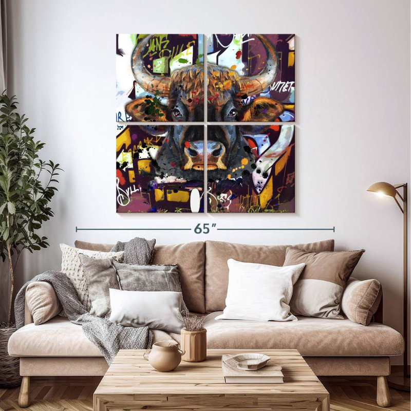 Brampt Bully, 45" H x 45" W