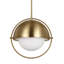 Luminaire sphère suspendu 1 lumière Caesyn-88144445-88144449