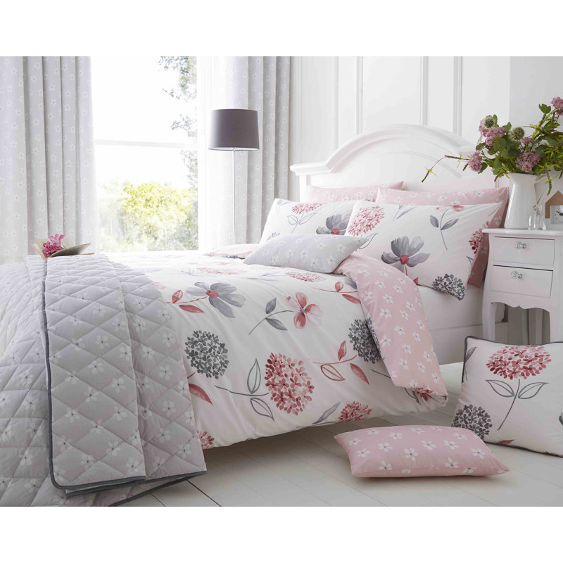 Calhoun Grey Cotton Blend Bedspread