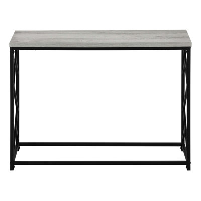 Accent Table, Console, Entryway, Narrow, Sofa, Living Room, Bedroom, Laminate, Metal, Contemporary, Modern